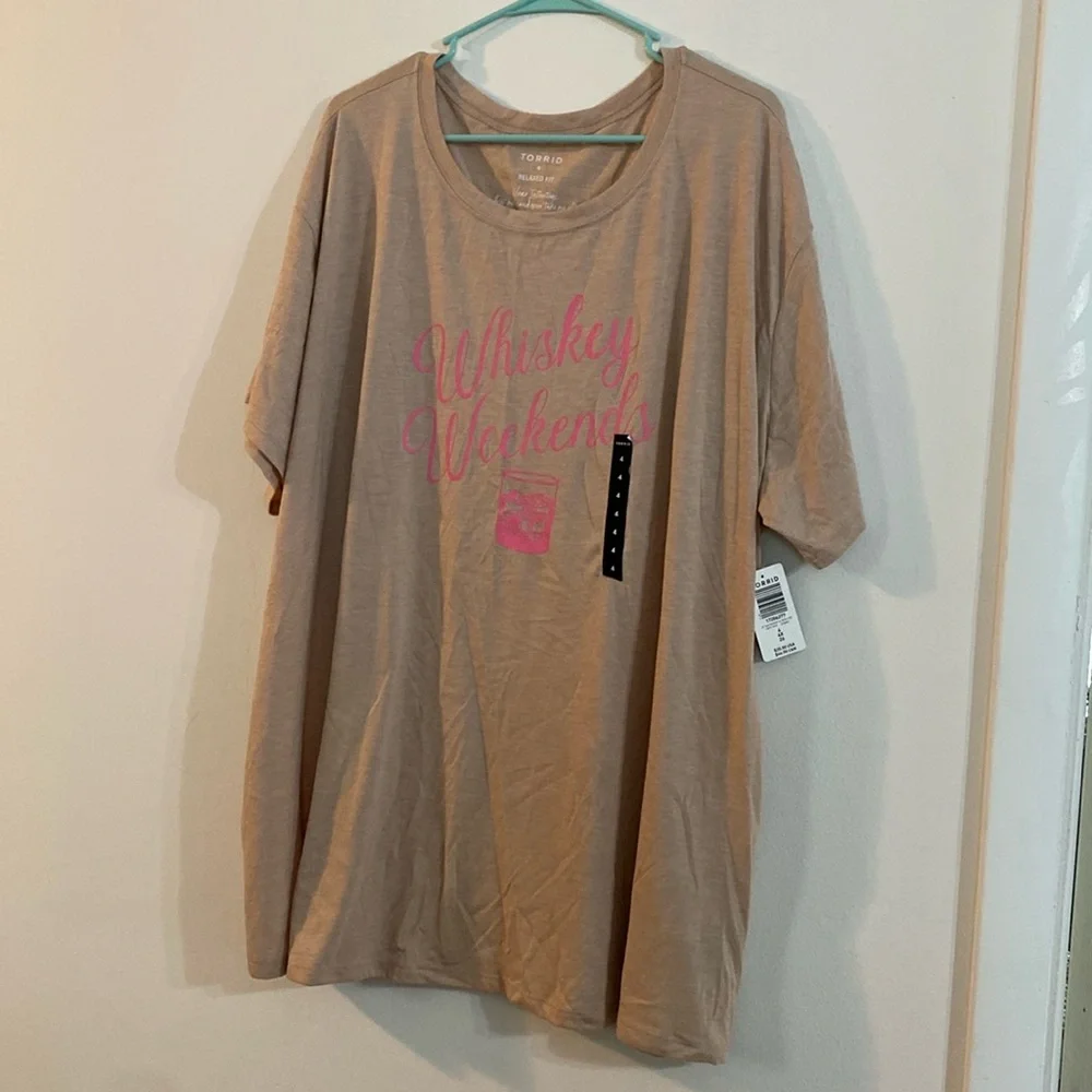 Torrid Whiskey Weekends top - Picture 1 of 5